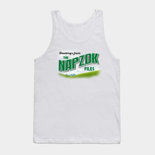 Greetings From The Napzok Files - No Border Tank Top